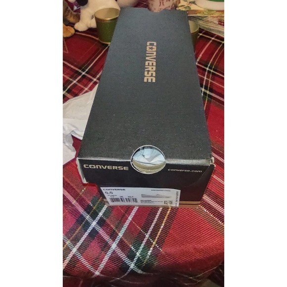 Converse Shoes Womens 5.5 Chuck Taylor All Star Ballet Gray Canvas Lace Up... - Picture 11 of 11